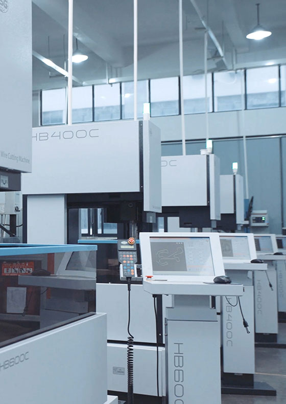 Mold processing center